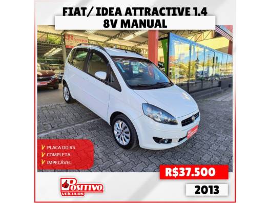 FIAT - IDEA - 2013/2013 - Branca - R$ 37.500,00