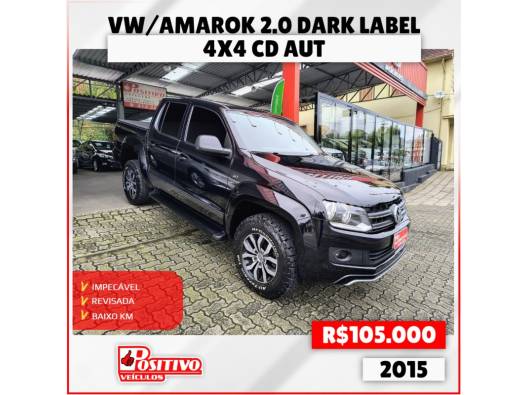 VOLKSWAGEN - AMAROK - 2015/2015 - Preta - R$ 105.000,00