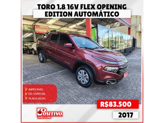 FIAT - TORO - 2016/2017 - Vermelha - R$ 83.500,00