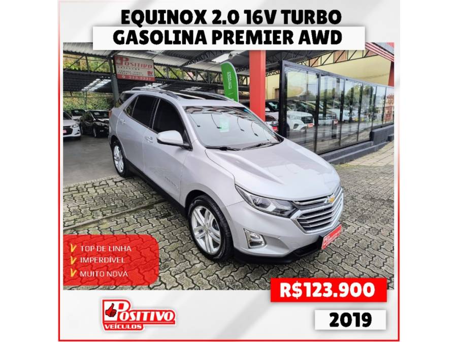 CHEVROLET - EQUINOX - 2019/2019 - Prata - R$ 123.900,00