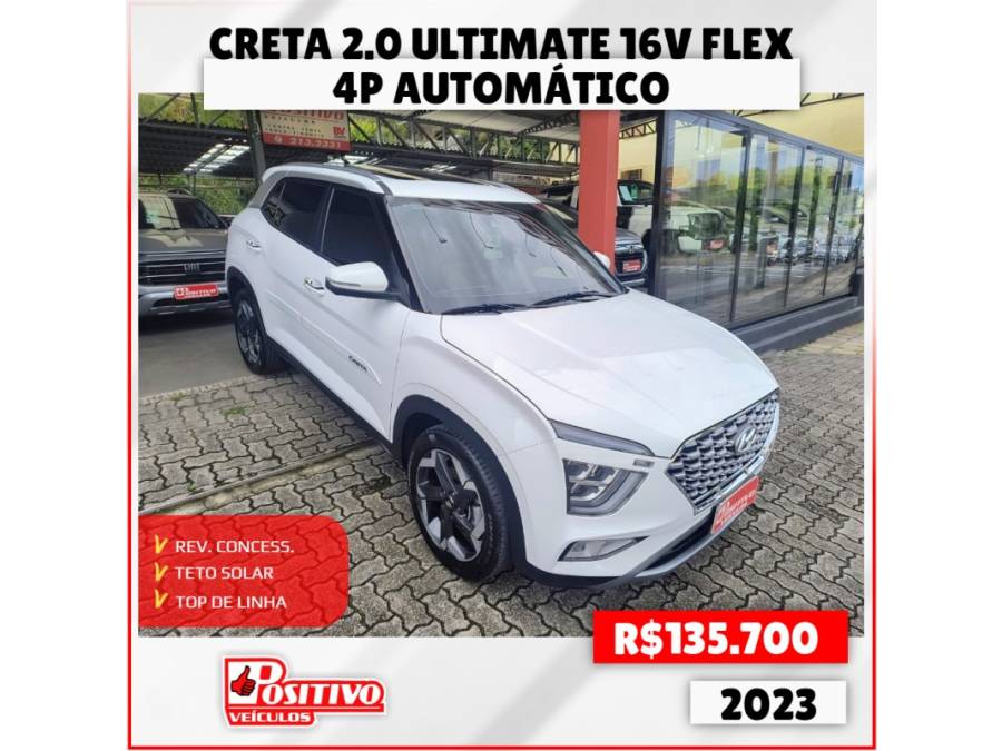 HYUNDAI - CRETA - 2022/2023 - Branca - R$ 135.700,00