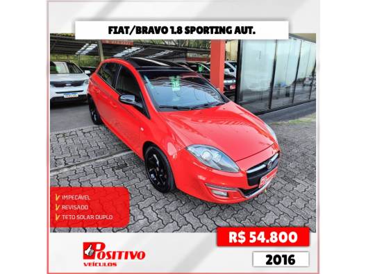 FIAT - BRAVO - 2015/2016 - Vermelha - R$ 54.800,00