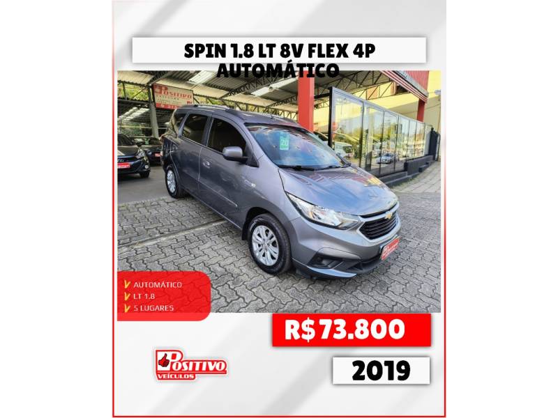 CHEVROLET - SPIN - 2019/2020 - Cinza - R$ 73.800,00