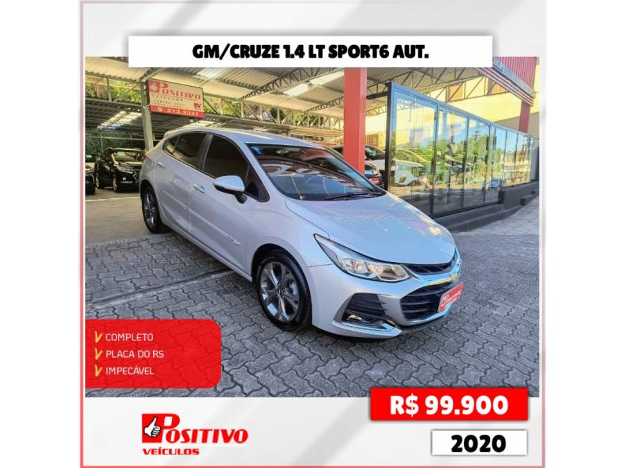 CHEVROLET - CRUZE - 2020/2020 - Prata - R$ 99.900,00