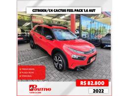 CITROËN - C4 CACTUS - 2021/2022 - Vermelha - R$ 82.800,00