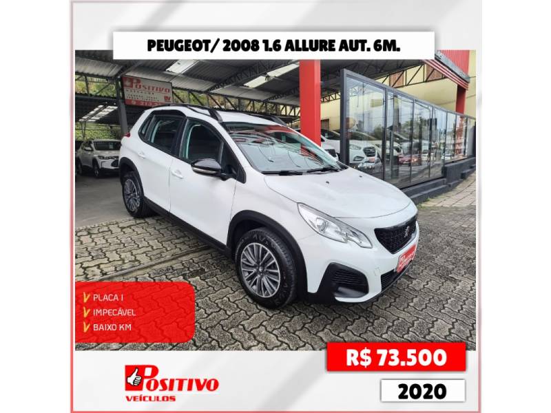 PEUGEOT - 2008 - 2020/2020 - Branca - R$ 73.500,00