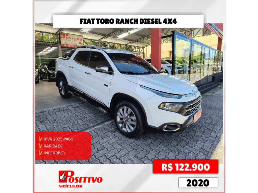 FIAT - TORO - 2019/2020 - Branca - R$ 122.900,00