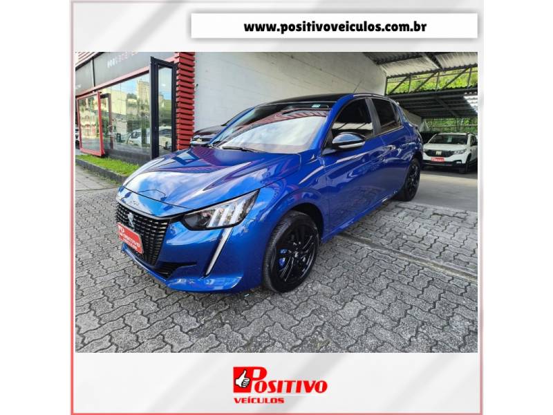 PEUGEOT - 208 - 2022/2023 - Azul - R$ 76.800,00