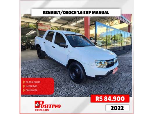 RENAULT - OROCH - 2021/2022 - Branca - R$ 84.900,00