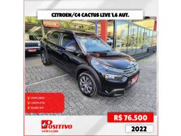 CITROËN - C4 CACTUS - 2022/2022 - Preta - R$ 76.500,00