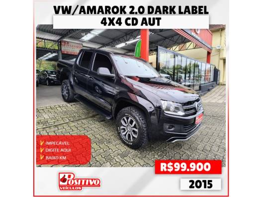 VOLKSWAGEN - AMAROK - 2015/2015 - Preta - R$ 99.900,00