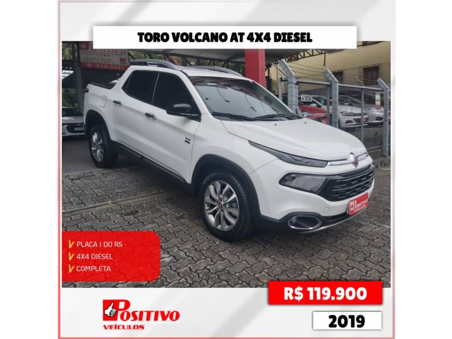 FIAT - TORO - 2018/2019 - Branca - R$ 119.900,00