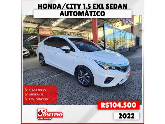 HONDA - CITY - 2022/2022 - Branca - R$ 104.500,00