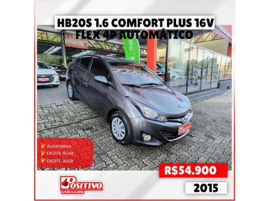 HYUNDAI - HB20S - 2015/2015 - Cinza - R$ 54.900,00