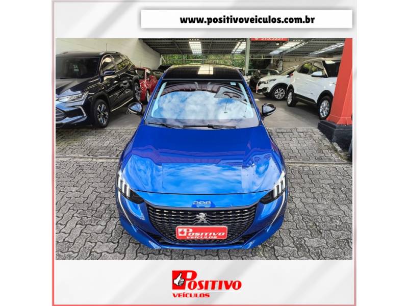 PEUGEOT - 208 - 2022/2023 - Azul - R$ 76.800,00