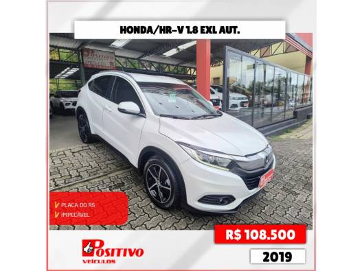 HONDA - HR-V - 2018/2019 - Branca - R$ 108.500,00