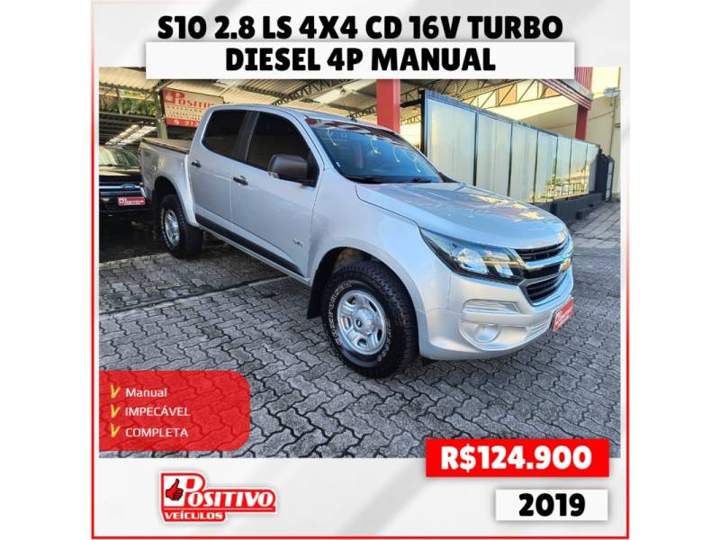 CHEVROLET - S10 - 2019/2019 - Prata - R$ 124.900,00