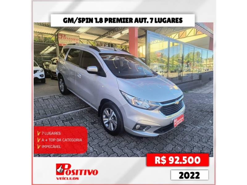 CHEVROLET - SPIN - 2022/2022 - Prata - R$ 92.500,00